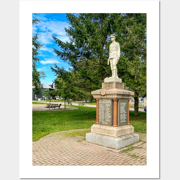 The Orangemen War Memorial Sydney Cape Breton Wall Art by Debra Martz